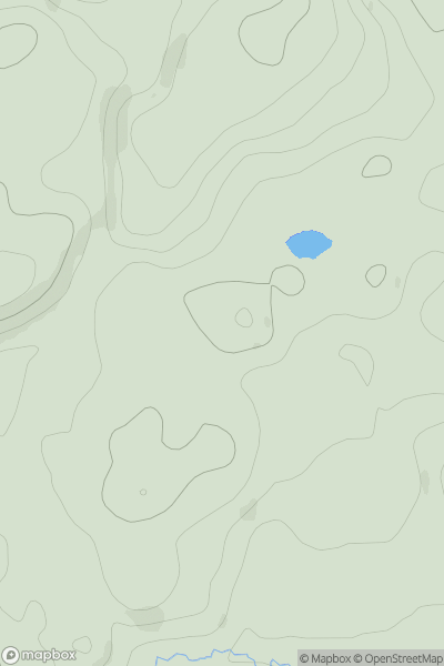 Thumbnail image for Elrig [Loch Lomond to Strathyre] showing contour plot for surrounding peak